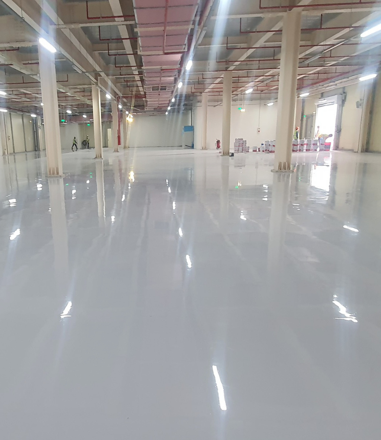 nhà thầu sàn nhà xưởng KCN Bắc Giang (5)