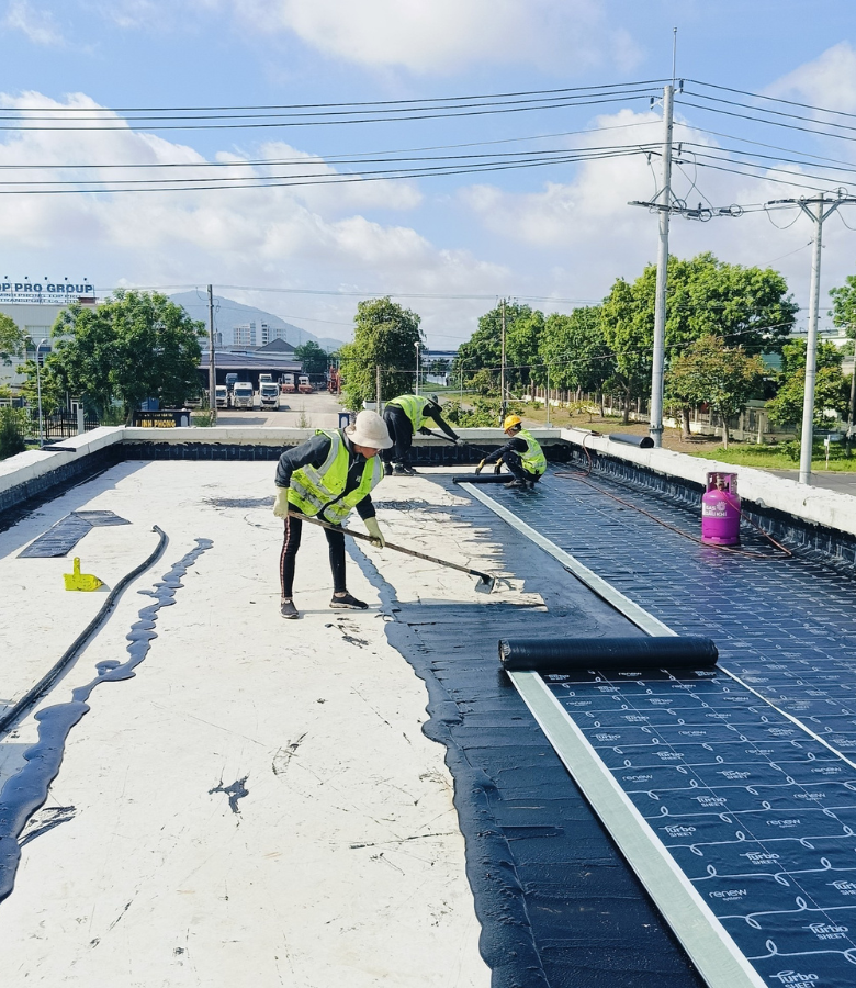Chống thấm nhà máy công nghiệp (2)