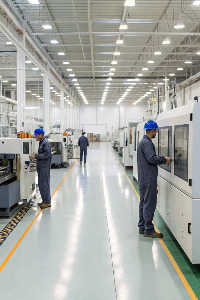 Sơn epoxy chống tĩnh điện nhà máy (3)