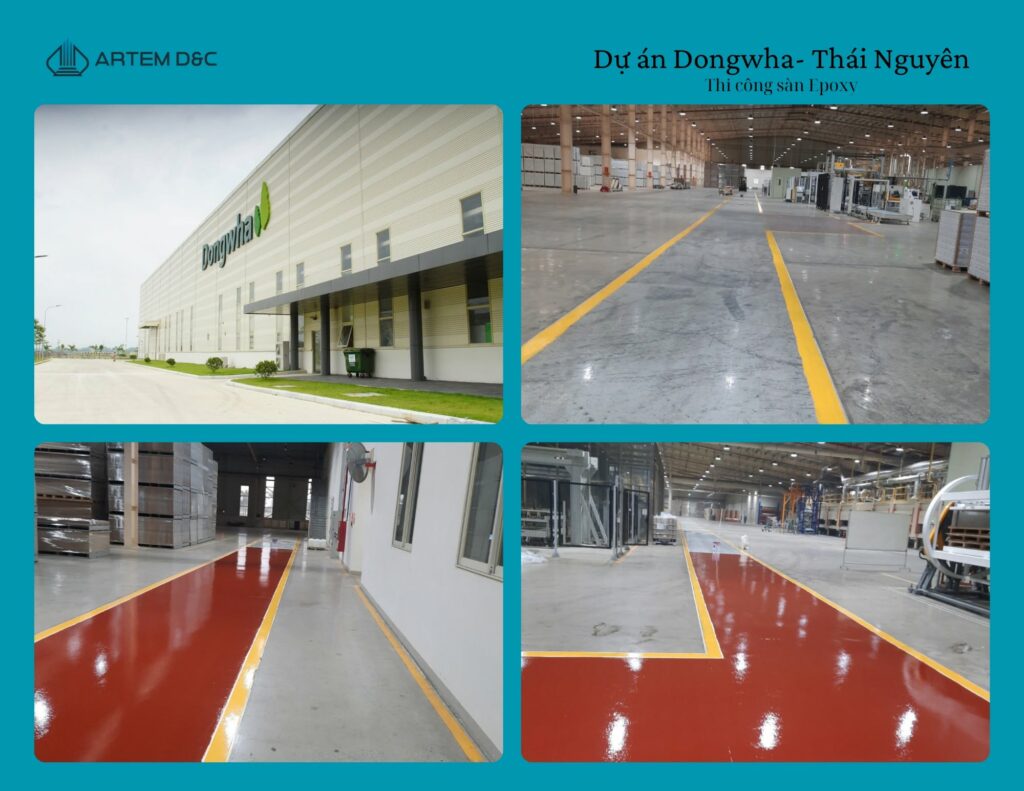 Thi công sàn Epoxy nhà xưởng (5)